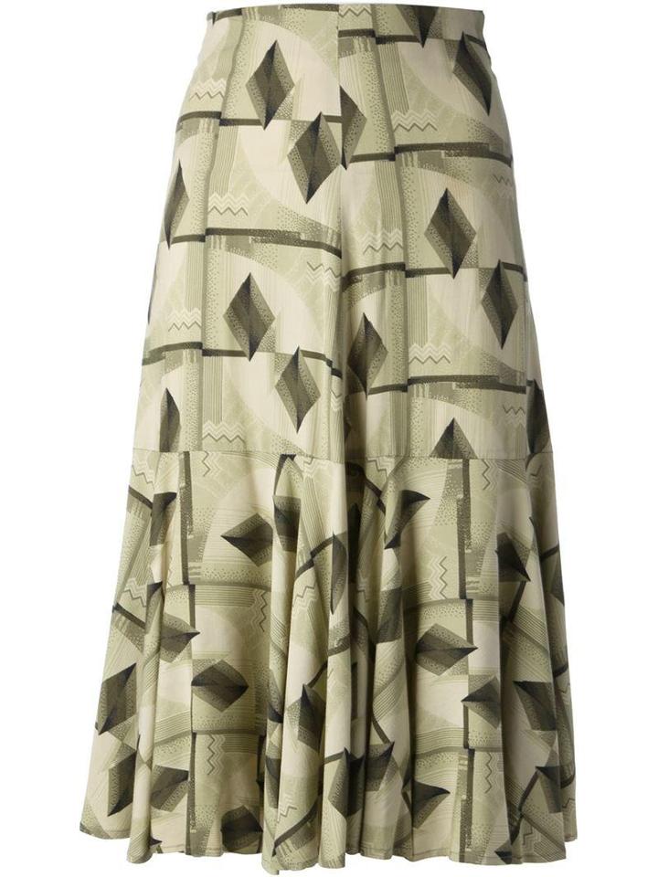 Biba Geometric Print Skirt