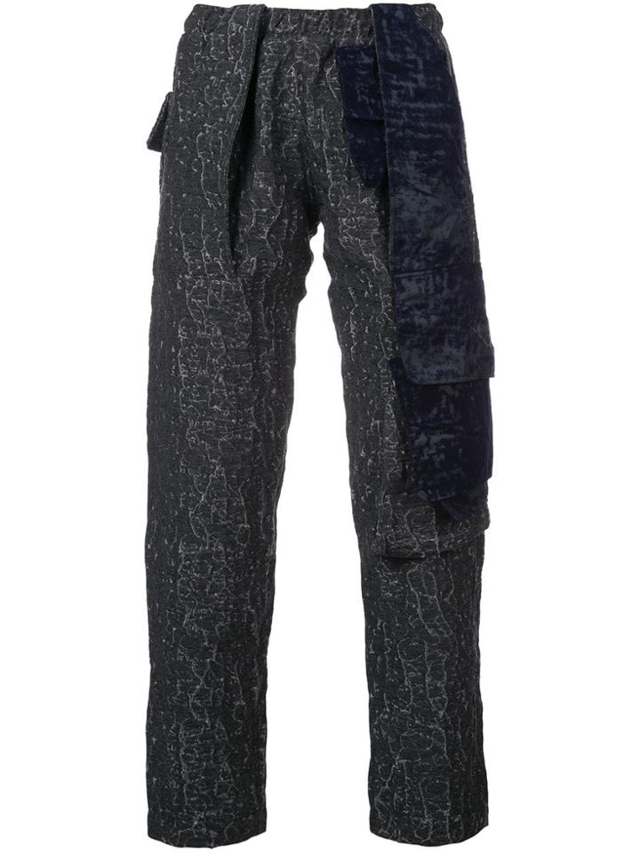 Cottweiler Contrast Detail Trousers - Grey