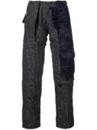 Cottweiler Contrast Detail Trousers - Grey