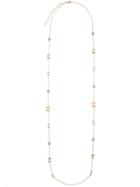 Marchesa Notte Filigree Pearl Necklace - Metallic