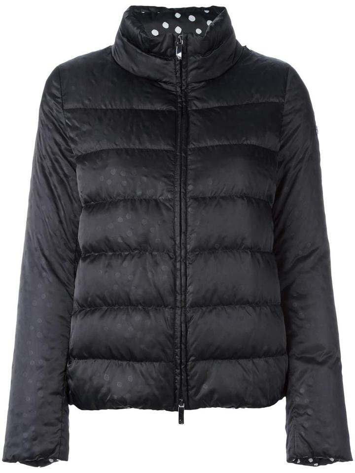 Armani Jeans Padded Jacket, Women's, Size: 42, Black, Polyester/feather Down
