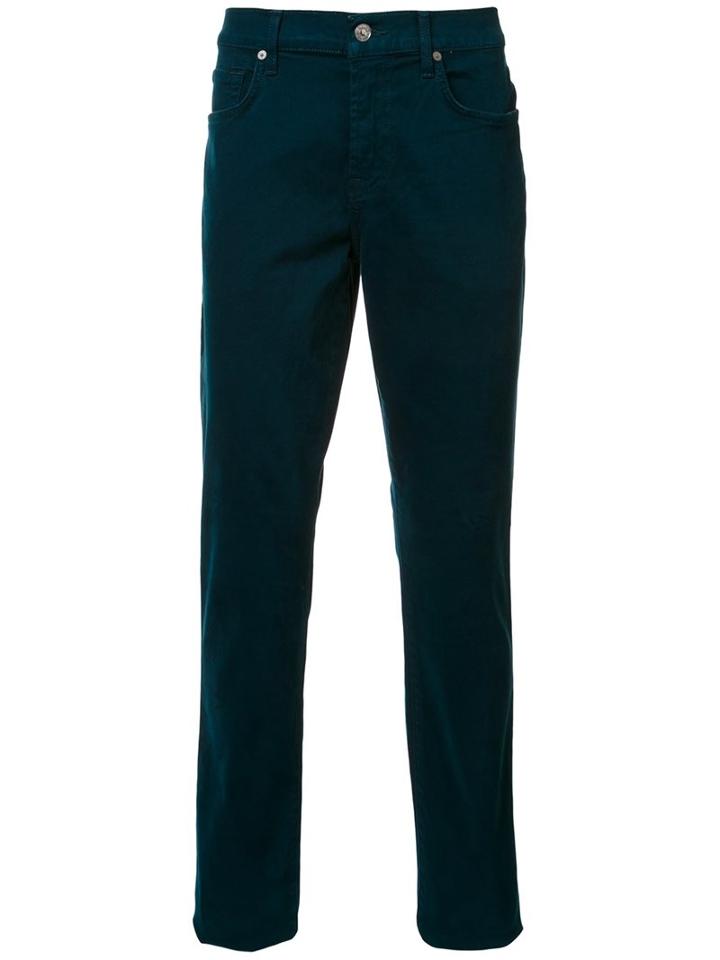 7 For All Mankind 'the Straight' Jeans, Men's, Size: 31, Green, Cotton