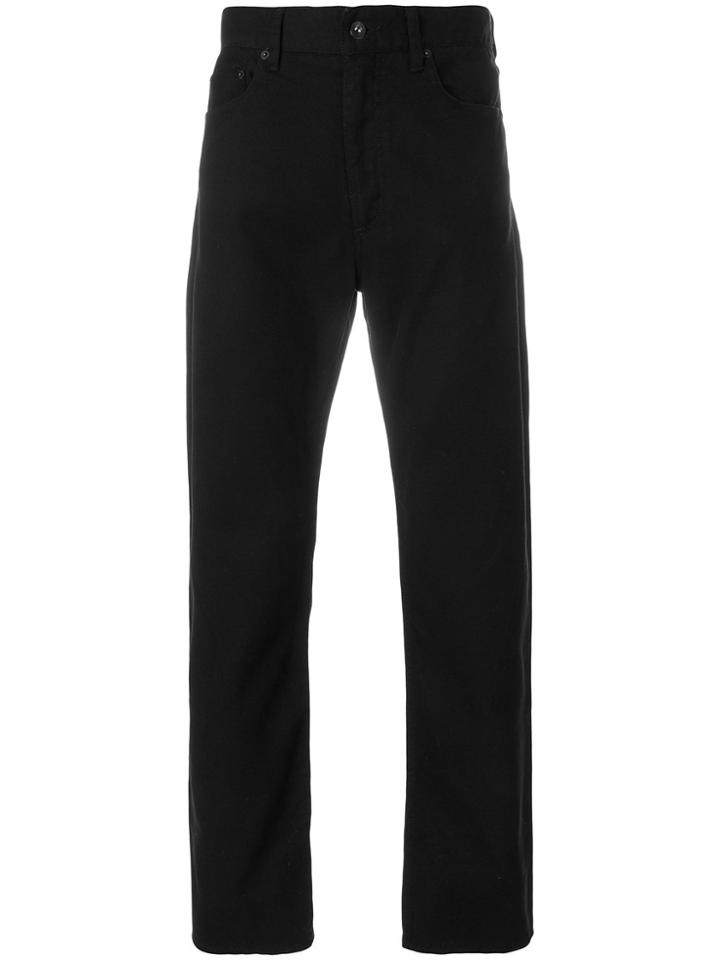 Engineered Garments Straight Leg Trousers - Black