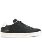 Leather Crown M Iconic 4 Sneakers - Black