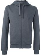 Dolce & Gabbana Zipped Hoodie, Men's, Size: 52, Grey, Cotton