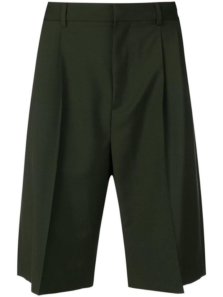 Valentino Tailored Bermuda Shorts - Green