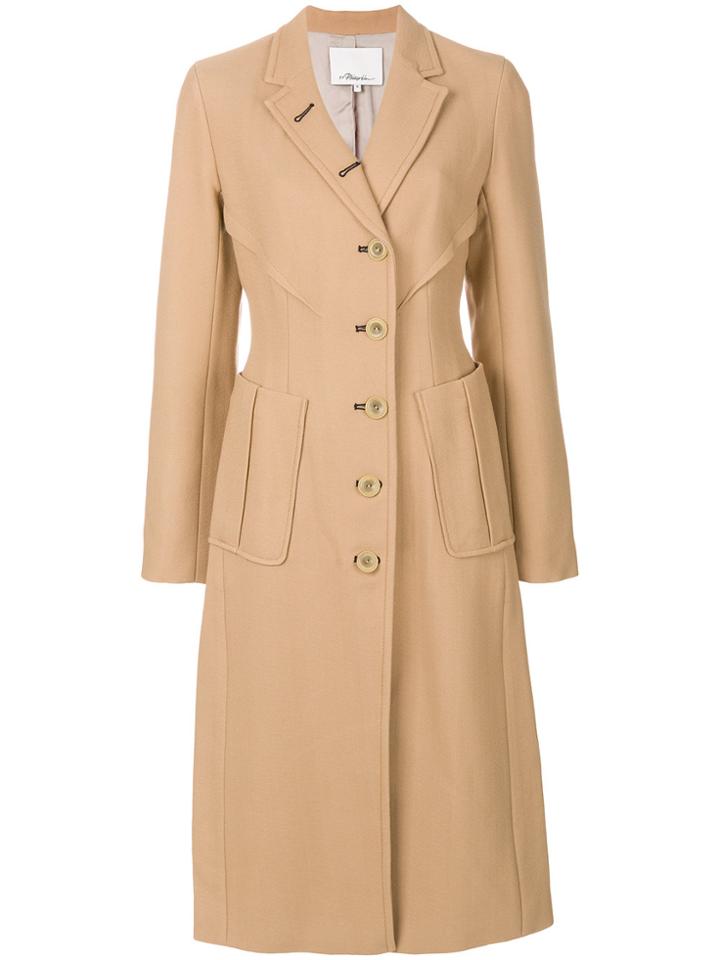 3.1 Phillip Lim Military Coat - Nude & Neutrals