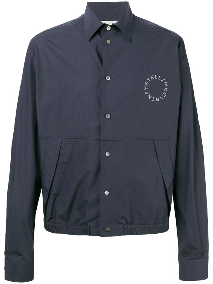Stella Mccartney Elasticated Waistband Shirt - Blue