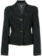 Dolce & Gabbana Vintage Denim Blazer - Black