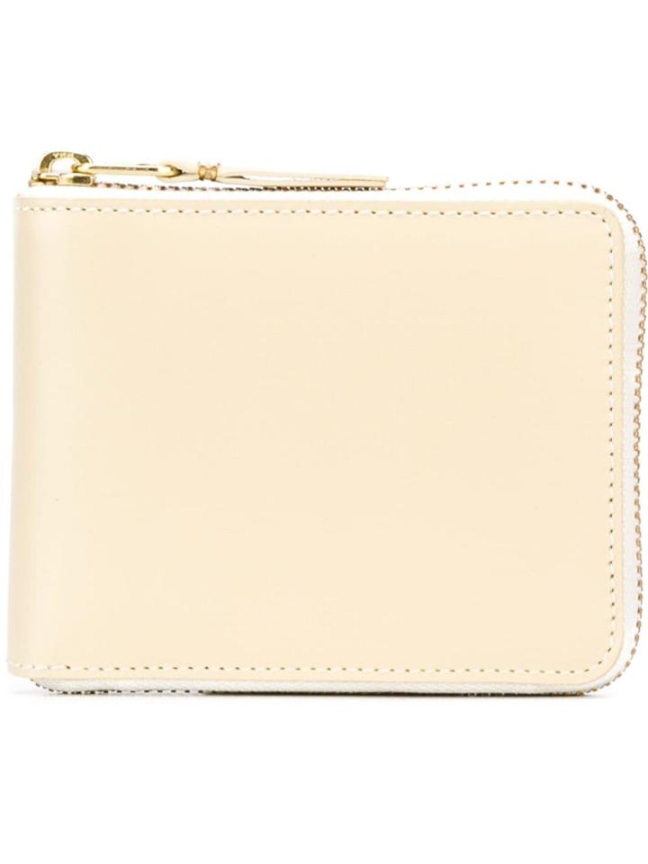 Comme Des Garçons Wallet 'classic Plain' Wallet - White