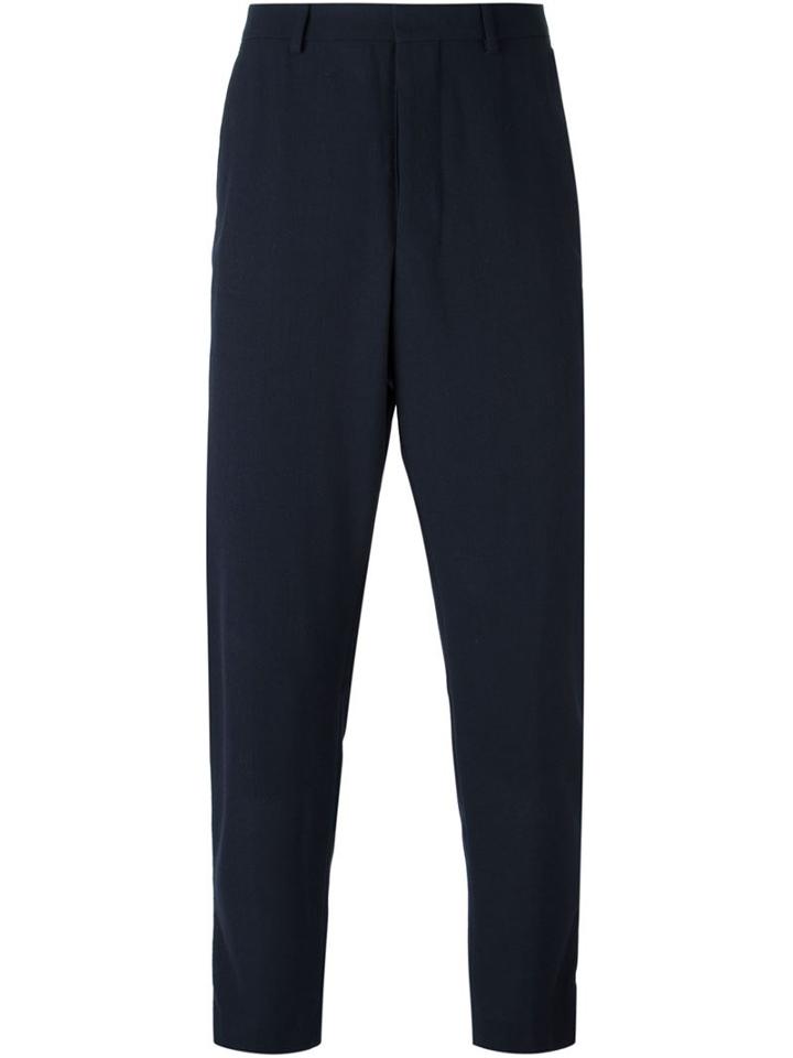 Ami Alexandre Mattiussi Tailored Trousers, Men's, Size: 44, Wool