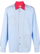 Marni Contrast Collar Shirt - Blue