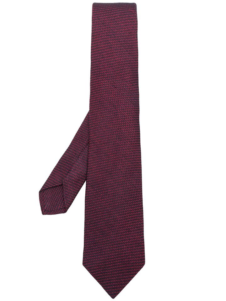 Kiton Classic Tie - Red