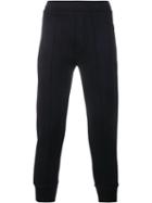 Neil Barrett Gathered Ankle Track Pants, Men's, Size: Medium, Blue, Lyocell/cotton/viscose/spandex/elastane