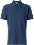 James Perse Short Sleeved Polo Shirt - Blue