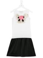 Gucci Kids - Floral Dress - Kids - Cotton/polyester/spandex/elastane/triacetate - 10 Yrs, White