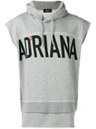 Dsquared2 Short-sleeved Hoodie - Grey