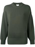 Dkny - Open Back Jumper - Women - Nylon - S, Women's, Green, Nylon
