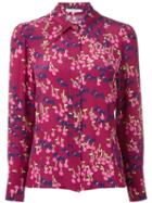 L'autre Chose Long-sleeve Shirt, Women's, Size: 44, Pink/purple, Silk