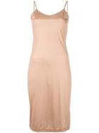 Jean Paul Gaultier Vintage Classic Slip Dress, Women's, Size: 40, Nude/neutrals