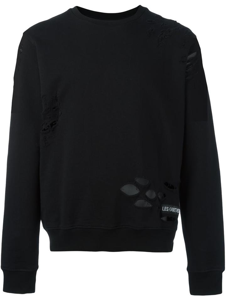 Les (art)ists 'fashion Killa' Sweatshirt, Men's, Size: Small, Black, Cotton