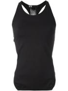 Y-3 Racer Back Tank Top, Women's, Size: Medium, Black, Polyamide/spandex/elastane