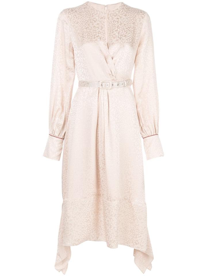 Jonathan Simkhai Leopard Print Dress - Pink