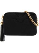 Chanel Vintage Slot Detail Shoulder Bag, Women's, Black