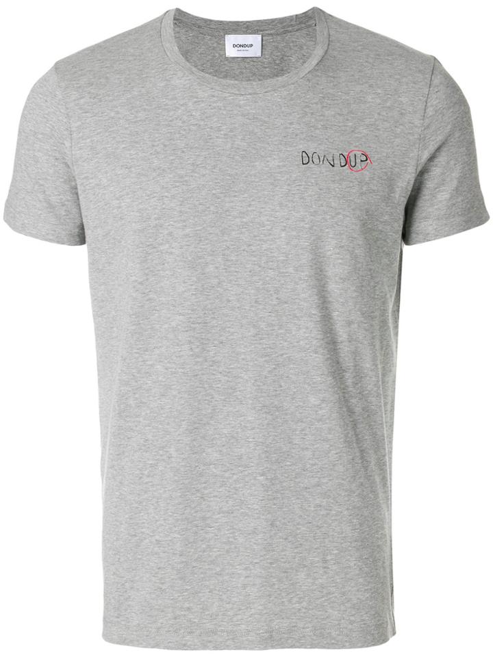Dondup Slim Crew Neck T-shirt - Grey