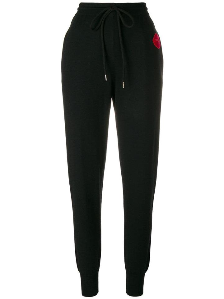 Markus Lupfer Lip Patch Track Pants - Black