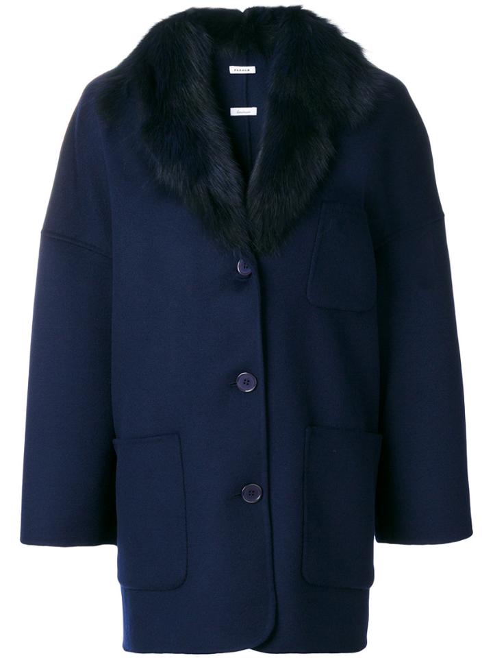 P.a.r.o.s.h. Cappotto Coat - Blue
