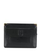 Cartier Pre-owned Embossed Logo Clutch - Black