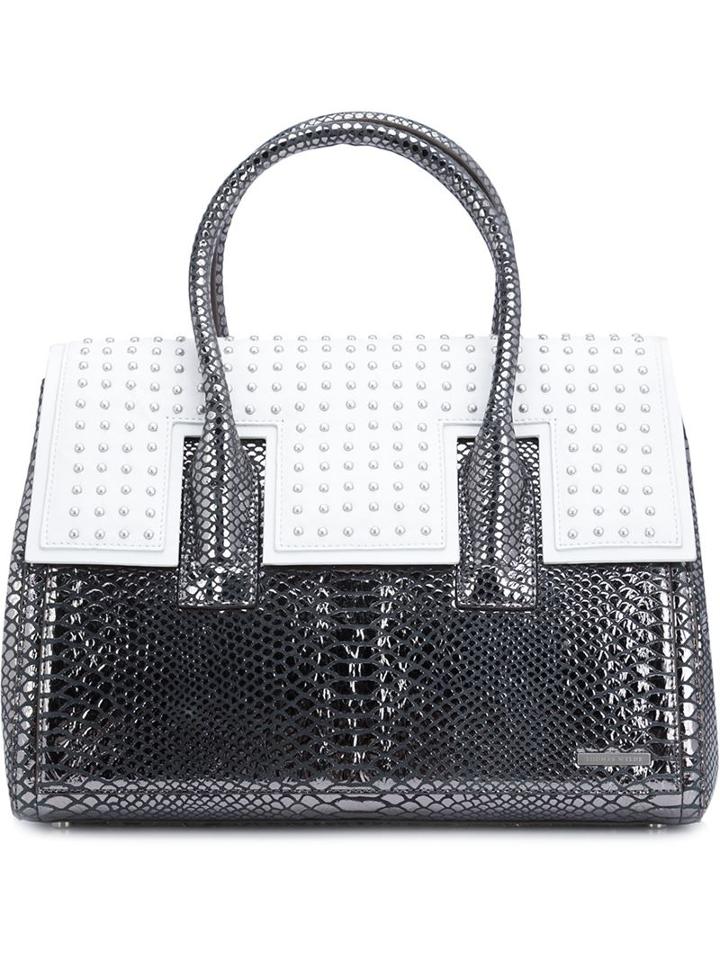 Thomas Wylde Snakeskin Detail Tote