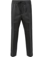 Gucci Side Stripe Cropped Trousers - Grey