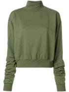 Andrea Ya'aqov Half Neck Jumper - Green