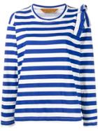 Golden Goose Deluxe Brand Striped Longsleeved T-shirt - Blue