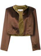 Yves Saint Laurent Vintage Cropped Jacket - Green
