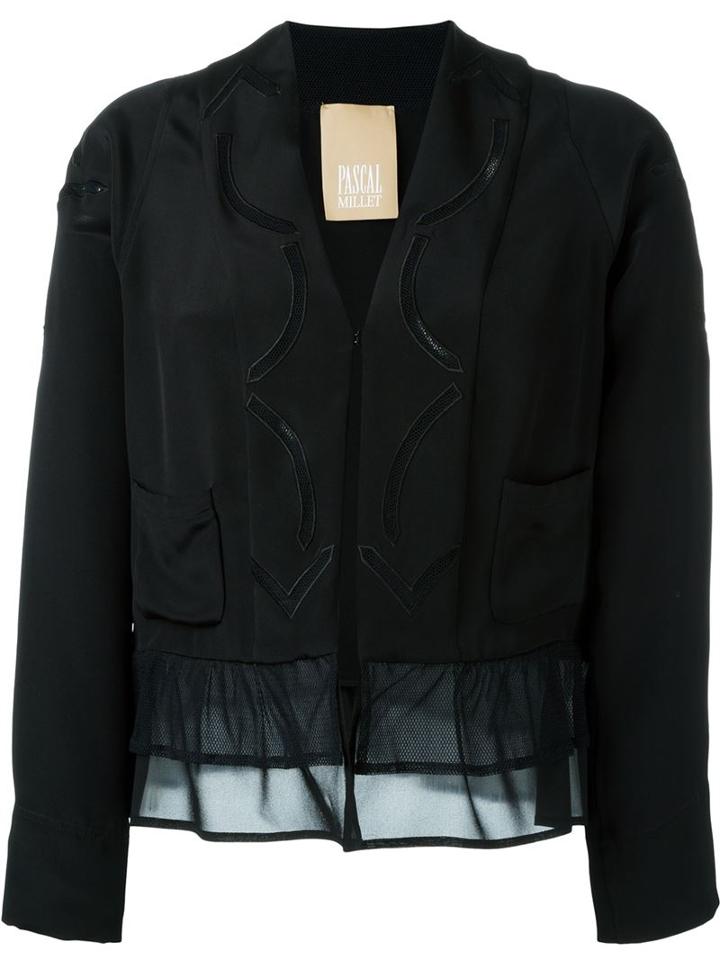 Pascal Millet Tulle Hem Jacket
