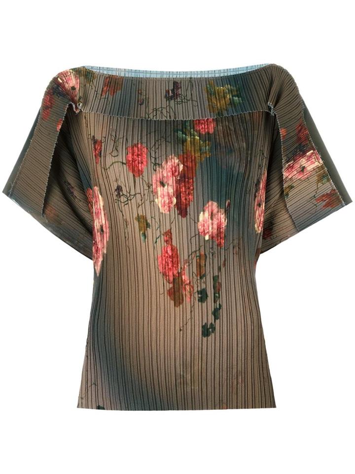 Antonio Marras Floral Print Blouse - Green