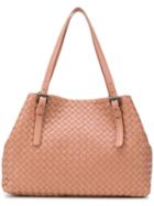 Bottega Veneta Cesta Tote - Neutrals