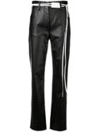 Victoria Beckham Straight Leg Trousers - Black