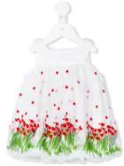 I Pinco Pallino - Embroidered Dress - Kids - Cotton/polyester - 18 Mth, Toddler Girl's, White