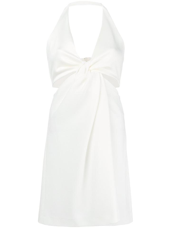 Galvan Eclipse Mini Dress - White