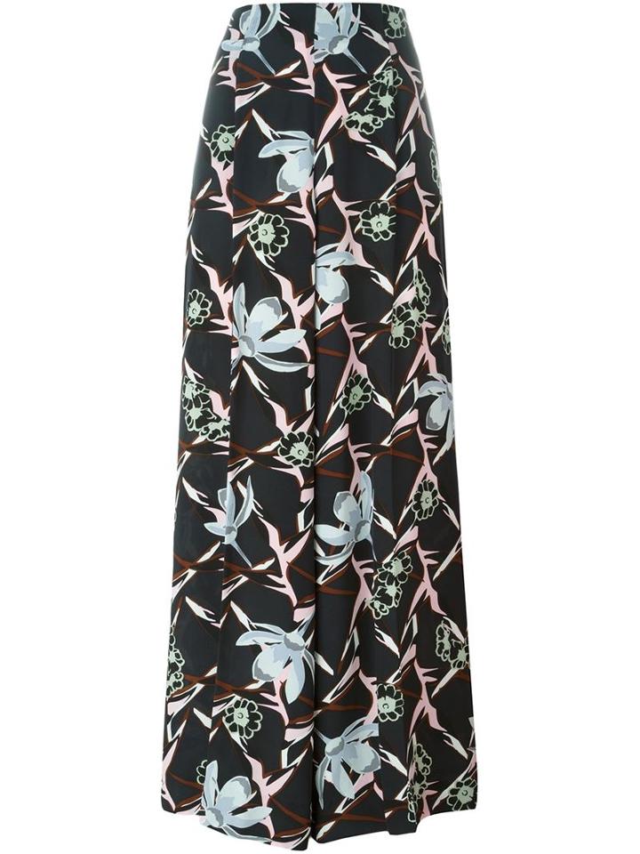 Dorothee Schumacher Floral Wide Leg Trousers