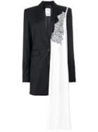 Seen? - Lingerie Blazer - Women - Silk/polyester/wool - M, Black, Silk/polyester/wool