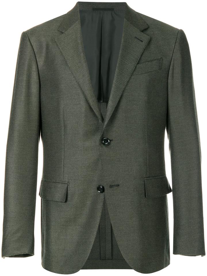 Ermenegildo Zegna Slim-fit Blazer - Green