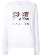 P.e Nation Tri-ball Sweatshirt - White