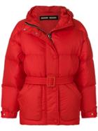 Ienki Ienki Belted Puffer Jacket - Red