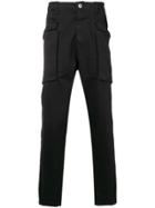 Transit Side Pouch Pocket Trousers - Black