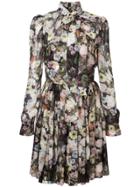 Adam Lippes Floral Mini Dress - Multicolour